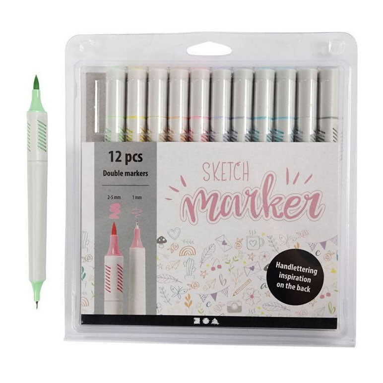 Creative Company Drower Pastel Colors, 12st.