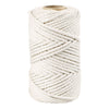 Creativ empresa macrame cable fuera de blanco, 55m