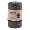 Creativ Company MacRame Cord Gray, 55m