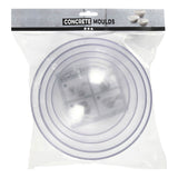 Creativ company plastic mold forms transparent, 4st. - afbeelding 2