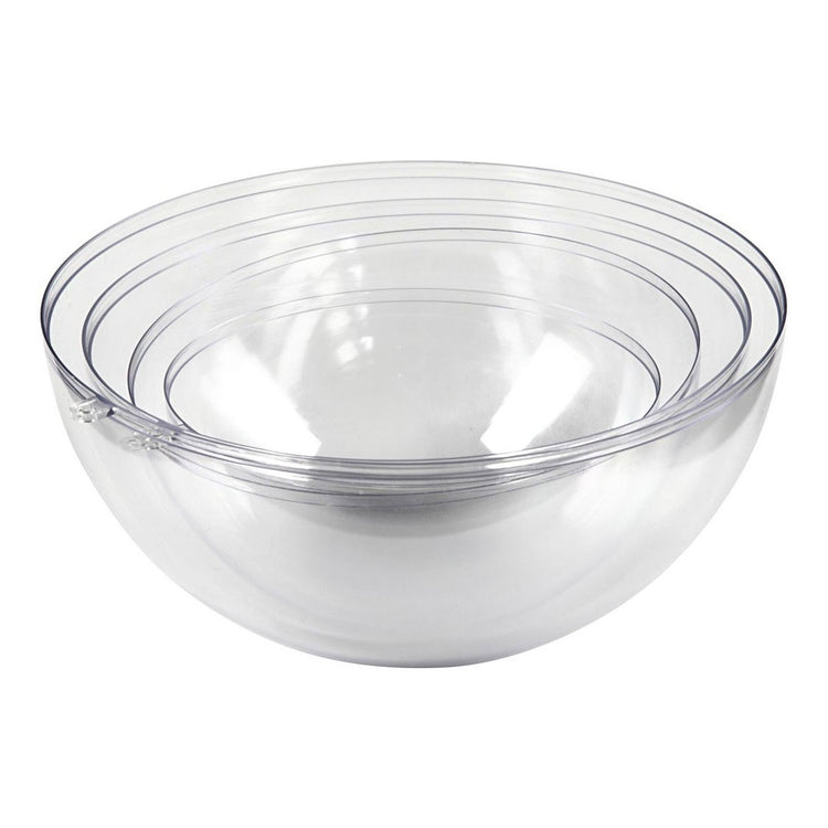 Creativ company plastic mold forms transparent, 4st.