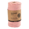 Creative Company Macrame Cord Pink, 55m