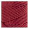 Creativ company macramé koord, l: 55 m, d 4 mm, rood, 330 gr 1 rol