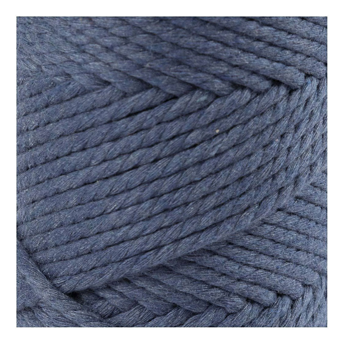 Creative Company Macrame Cord Blue, 55m