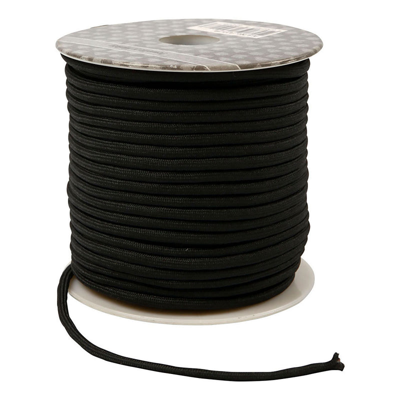 Creative Company Polyester Cord Black, 40m