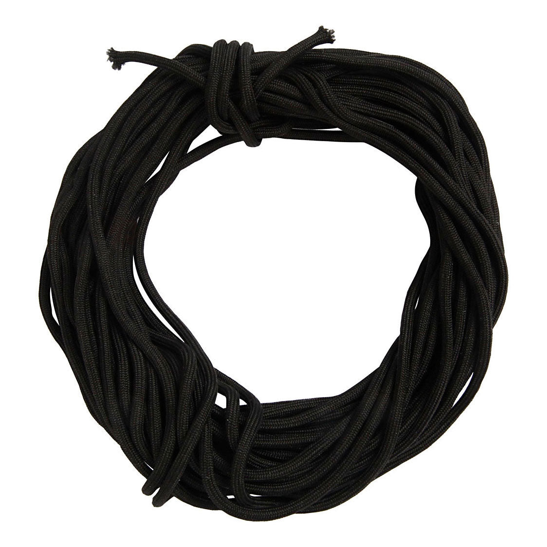 Creativ empresa poliéster cable negro, 40 m