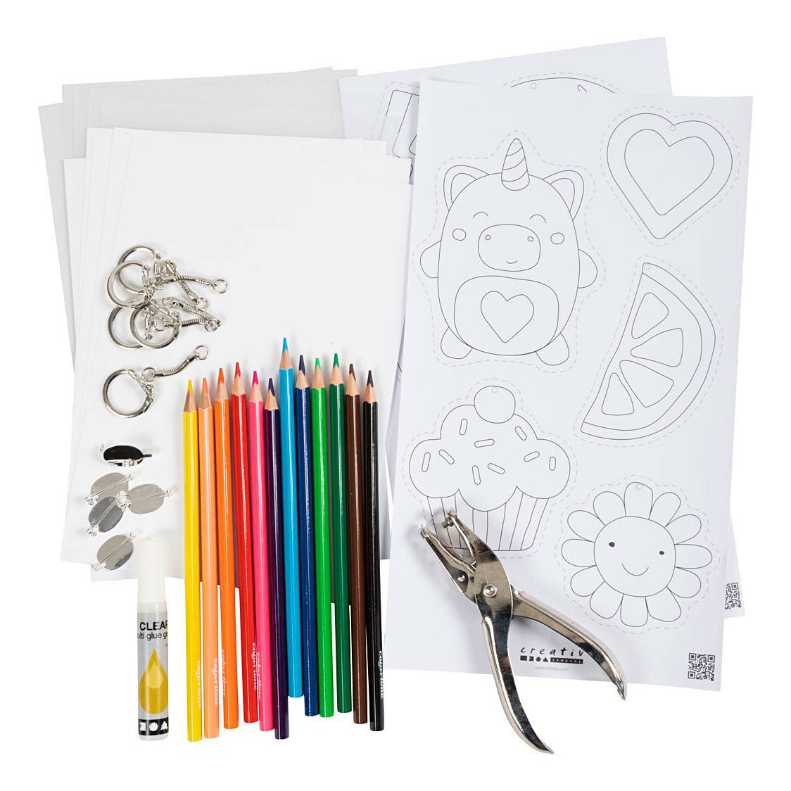 Creative Company Creative Box Shrink Film Sheets Set