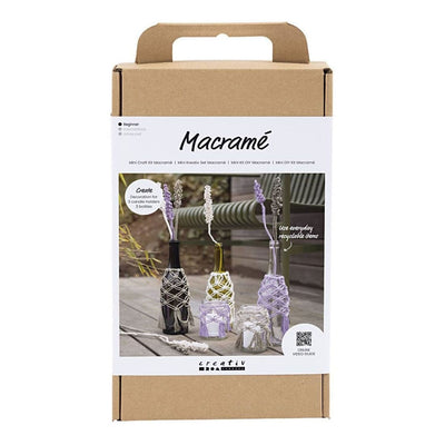 Creative Company Hobbyset Macrame Glass Decoration