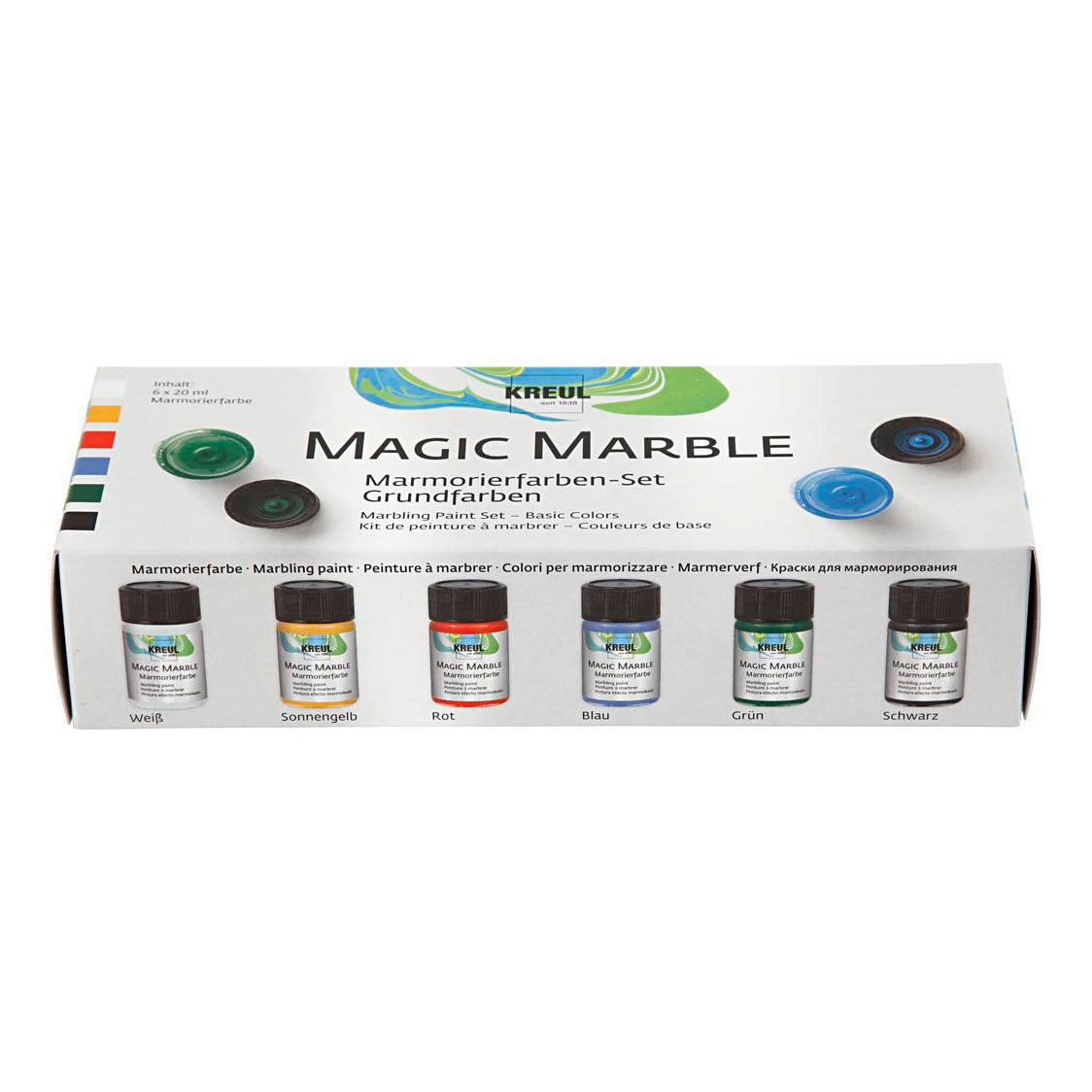 Creative Company Marble Paint, 6x20ml