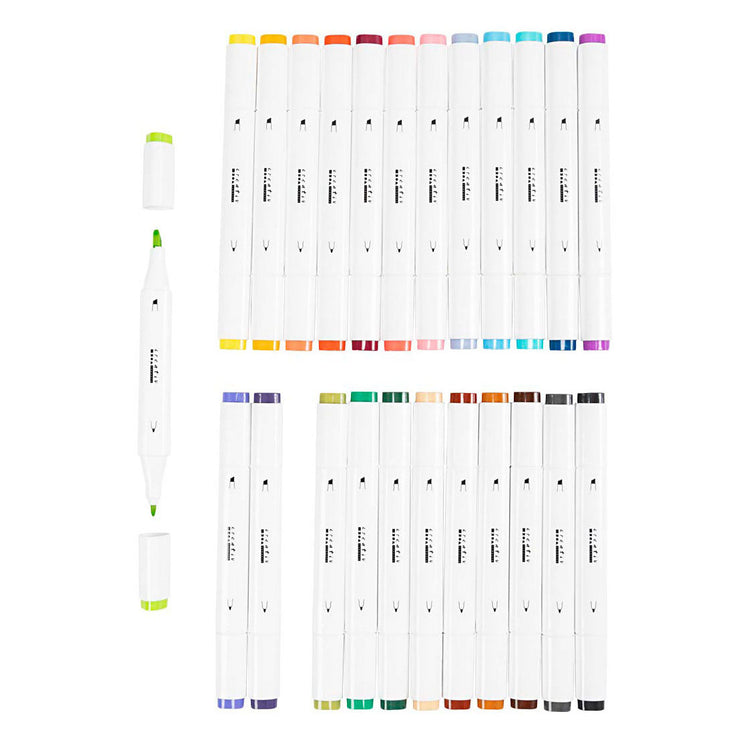 Creative Company Drawing Marker Colors, 24st.