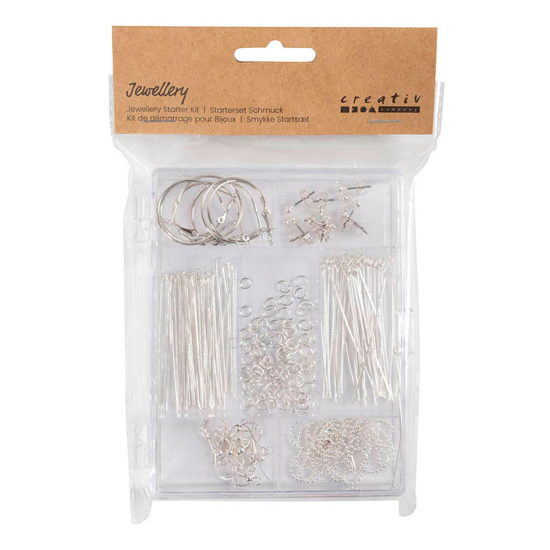 Creativ company sieraden verzilverd startset