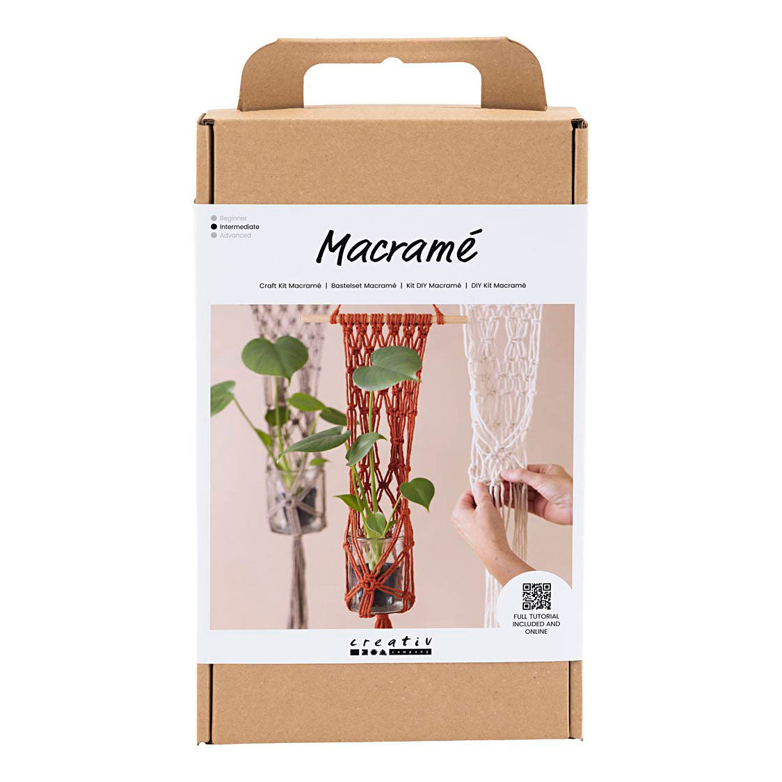 Creativ Company Hobbyset MacRame Flower Hanger