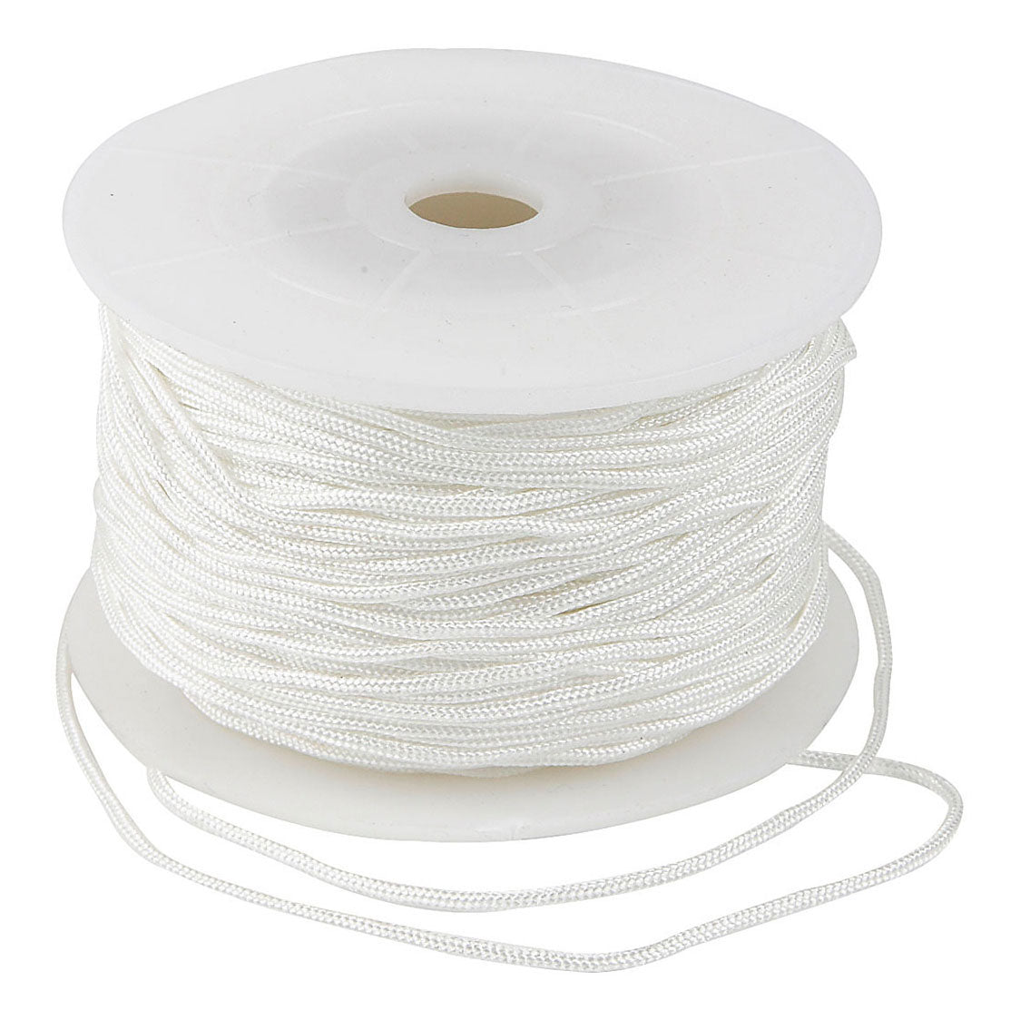 CORD de poliéster de creativ Company White 1 mm, 50m