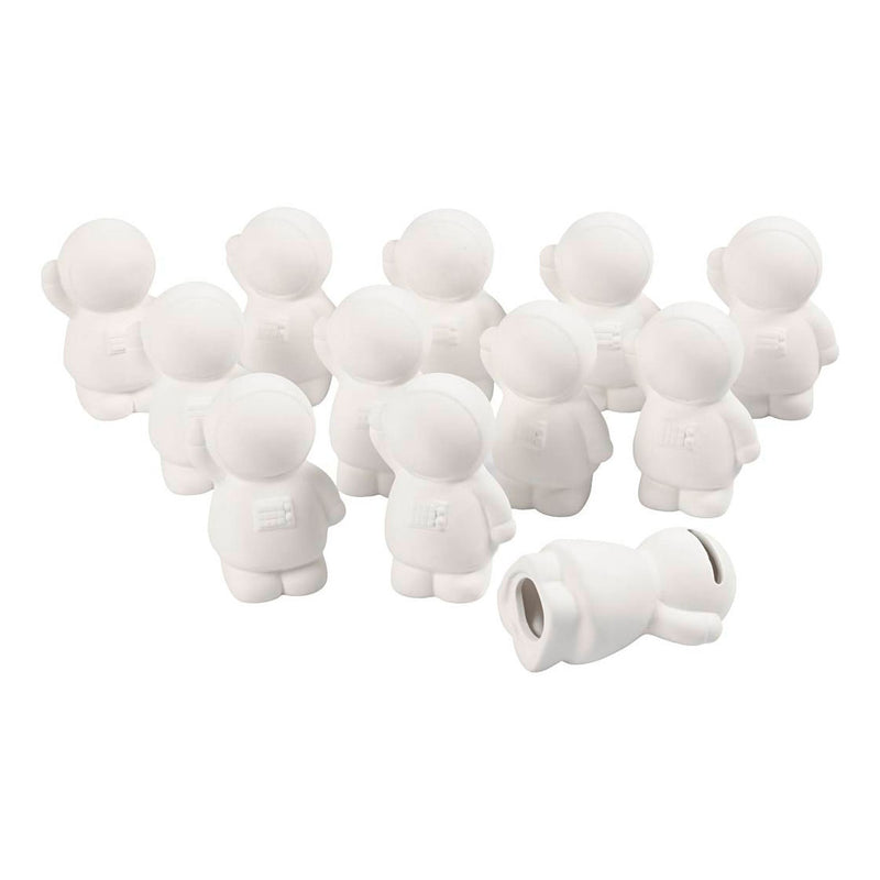 Creative Company Money Box Ceramic White Figure, 12st.