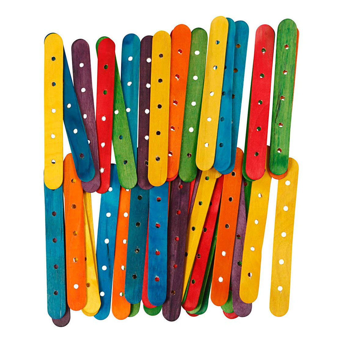 Creative Company Wooden Construction Sticks Color, 500st.