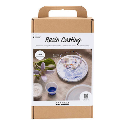 Creative Company Hobbyset Resin Casting attorno al vassoio dell'effetto in marmo