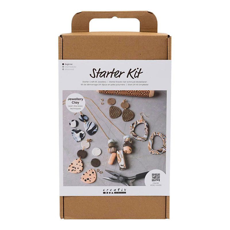 Creador de creativ starter hobbyset joyas haciendo arcilla