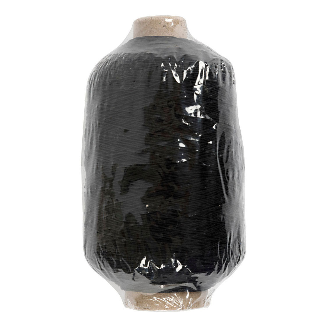 Creativ company thin round elastic yarn black, 1500m