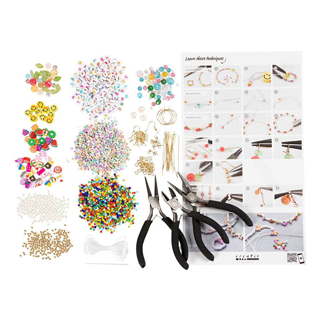 Creative Company Starter Hobbyset Gioielli con perline