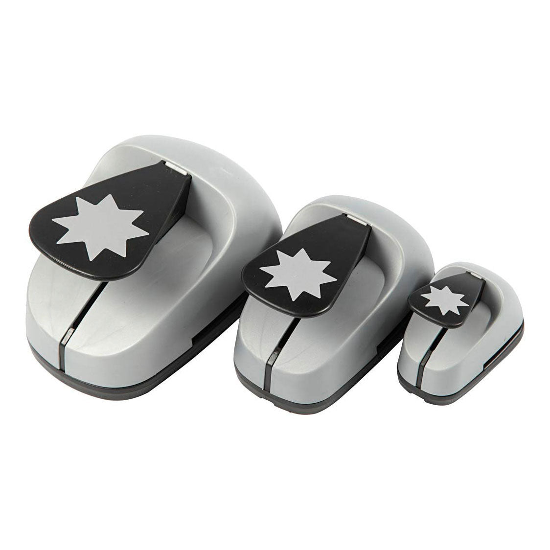 Creative Company Punching Set Graphic Star, 3st.