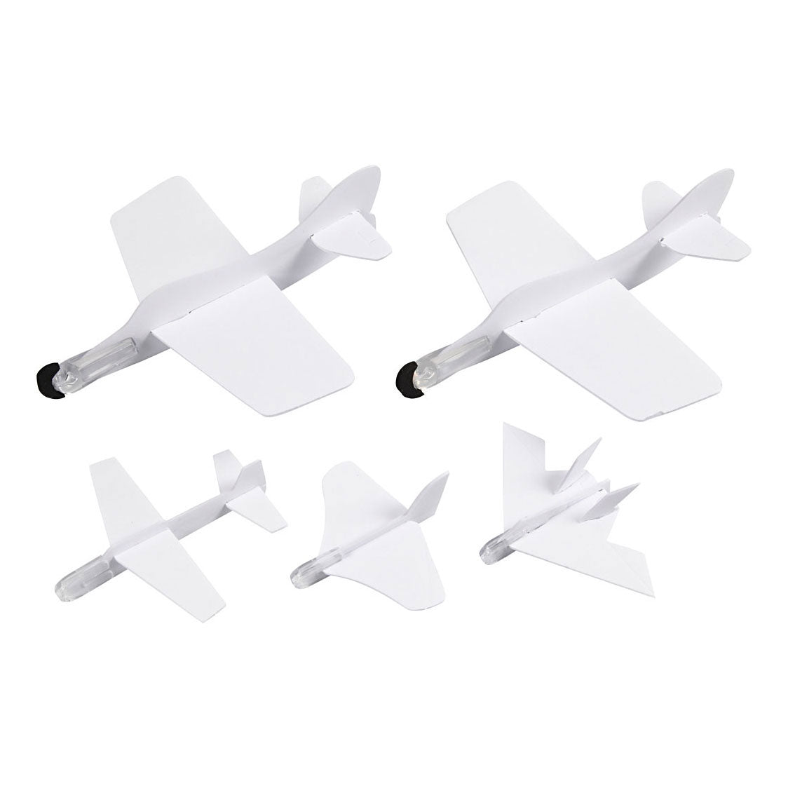 Creativ Company Foam Planes White, 50º.
