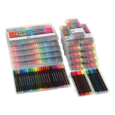 Creative Company Colortime Fineliners Colours, 18 abiti