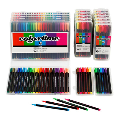 Creativ Company Colortime Fineliners Kleuren, 18 Pakken