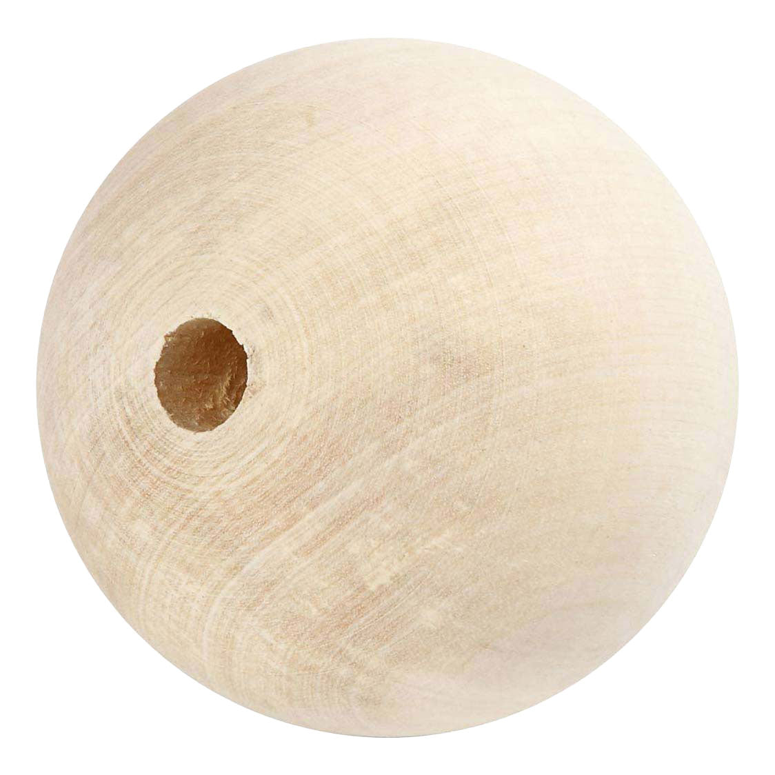 Perlina di legno dell'azienda Creativ, d 80 mm, dimensione del foro 8 mm, 1 pezzo