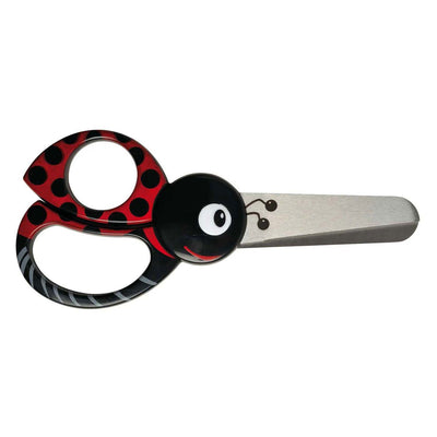 Fiskars tijeras para niños con motivo animal, mariquita, l: 13 cm, 1 pieza
