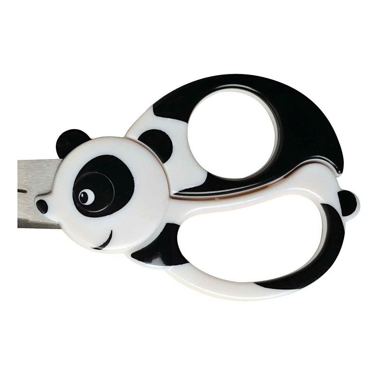 Creativ company fiskars kinderschaar met dierenmotief panda - 13cm