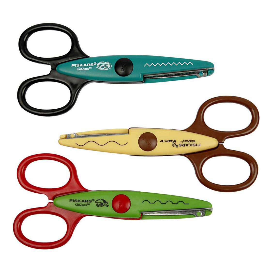 Tijeras de carteles Fiskars Kidzors, 3 piezas 1 caja