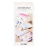 Paleta de pintura Creativ Company con tapa, dimensiones 27x12,7x2,3 cm, plateado, blanco, 1 pieza