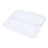 Paleta de pintura Creativ Company con tapa, dimensiones 27x12,7x2,3 cm, plateado, blanco, 1 pieza