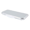 Paleta de pintura Creativ Company con tapa, dimensiones 27x12,7x2,3 cm, plateado, blanco, 1 pieza