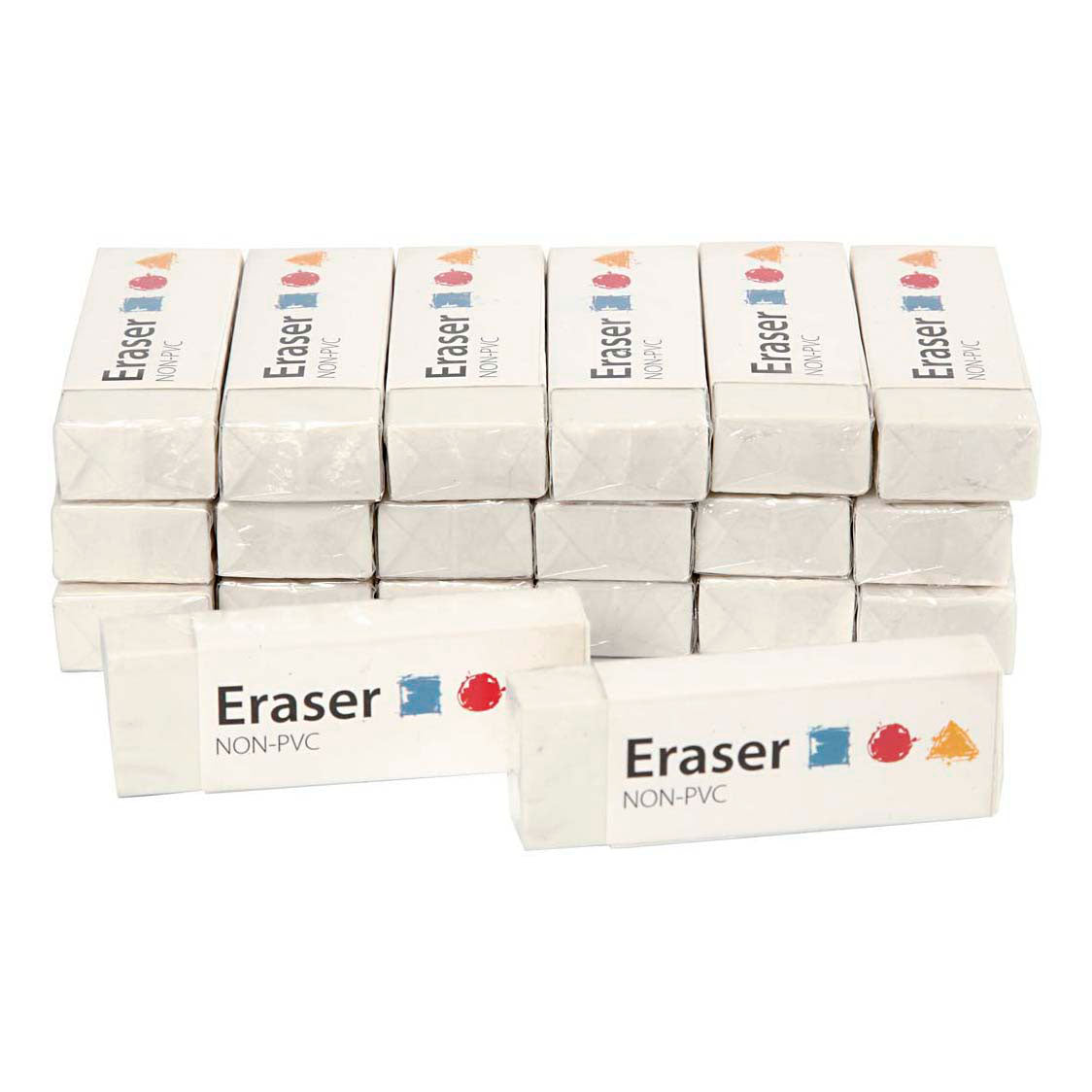 Gomma da cancellare Creative Company, dimensioni 62x22x10 mm, 20 pezzi, 1 scatola