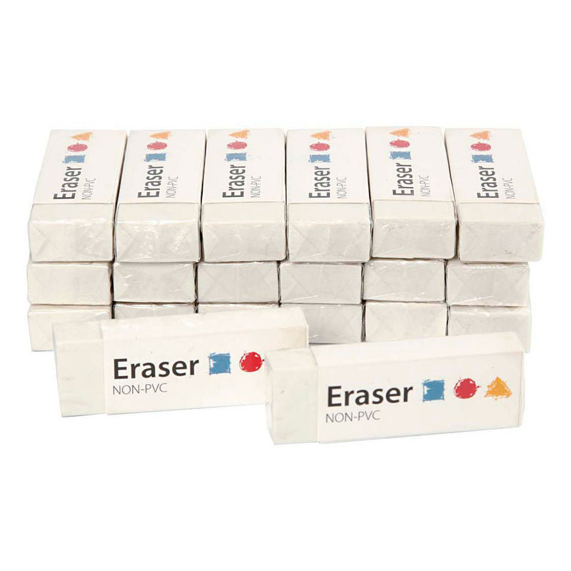 Gomma da cancellare Creative Company, dimensioni 62x22x10 mm, 20 pezzi, 1 scatola