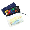 Set acquerelli Colortime, misura 12x30 mm, vari colori, 24 colori 1 scatola