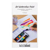Pittura ad acquerello artistica Creativ Company, ½ teglia, fiori e paesaggi, misura 10x15x20 mm, vari colori, 12 colori 1 pezzo