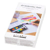 Pittura ad acquerello artistica Creativ Company, ½ teglia, fiori e paesaggi, misura 10x15x20 mm, vari colori, 12 colori 1 pezzo