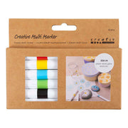 Creativ Company Creative Multi Marker, larghezza tratto 4 mm, vari colori, 6 pezzi 1 scatola - afbeelding 2