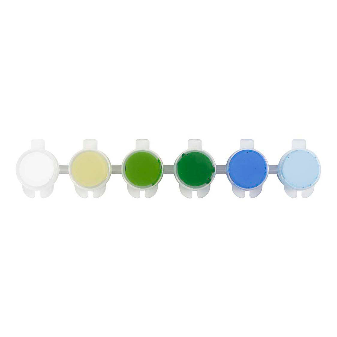 Creativ company plus color pintura acrílica, armonía verde azul, 6x5 ml 1 caja