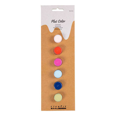 Creativ company plus color acrylverf sterke kleuren - 6x5ml.