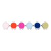 Creativ company plus color Vernice acrilica, colori forti, 6x5 ml 1 scatola