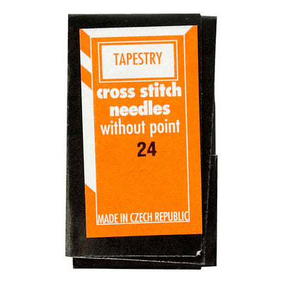 Aghi da ricamo Creativ Company, lunghezza della cruna: 6 mm, misura 24, l: 36 mm, senza punta, 25 pezzi 1 scatola