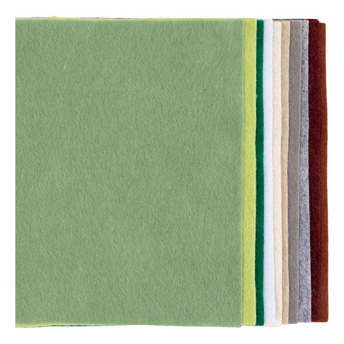 Feltro hobby Creative Company, A4, foglio 210x297 mm, spessore 2 mm, naturale, 10 pezzi 1 scatola