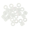 Cuentas UV Creativ Company, l: 6 mm, p 8 mm, medida agujero 4 mm, aprox. 1800+ piezas, varios colores, 320 gr, 700 ml 1 caja