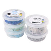 Creativ company stone clay mix, blue green harmony, 1 box - afbeelding 1