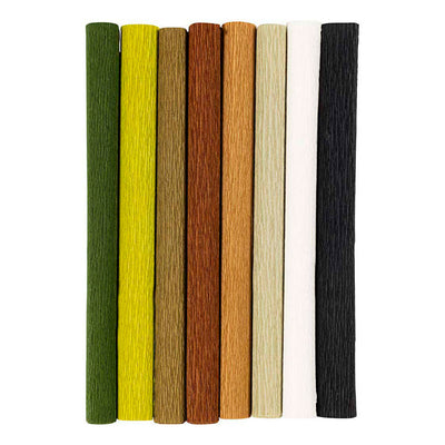 Creativ company https: www.cchobby.nl crepepapier-vel-25x60-cm-crepe-verhouding-180-105-gr-naturel-8-vel-1-doos