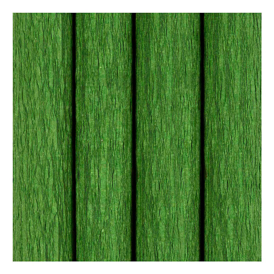 Carta crespa Creativ company, foglio 25x60 cm, rapporto crespata: 180%, 105 gr, verde lime, 4 fogli 1 scatola