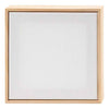Tela con telaio Creative Company, misura 15,8x15,8 cm, 280 g, bianco, 1 pezzo
